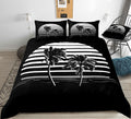 Achetez Parure de Lit Tropical Noir et Blanc | Parure Nocturne