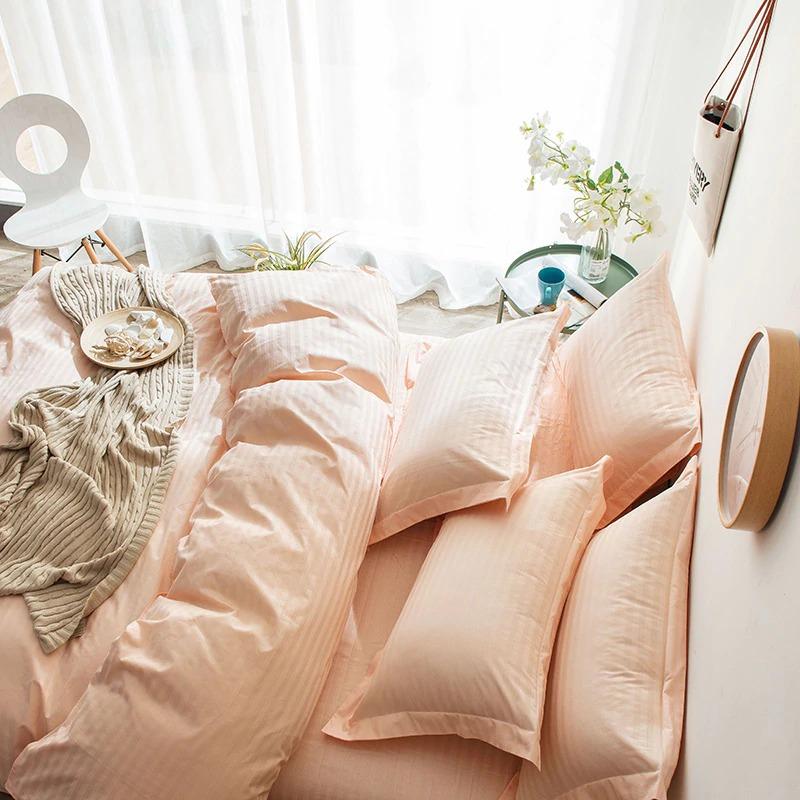 Parure de Lit Rose <br/> Nuance Pale