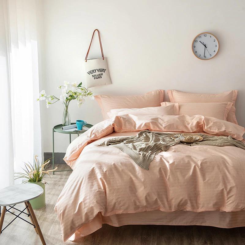 Parure de Lit Rose <br/> Nuance Pale